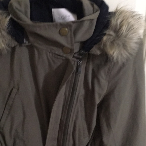 Loft Olive Parka Jacket - Picture 3 of 8